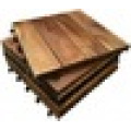 Hard Wood Deck Tiles with Interlocking System